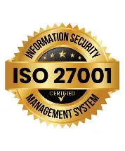 ISO 27001 Information Security Management System certified